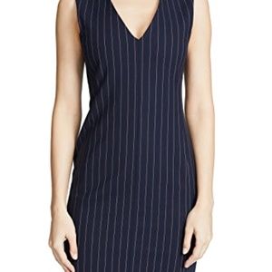 NWT Rag and Bone Lexi Navy Striped Dress Cocktail